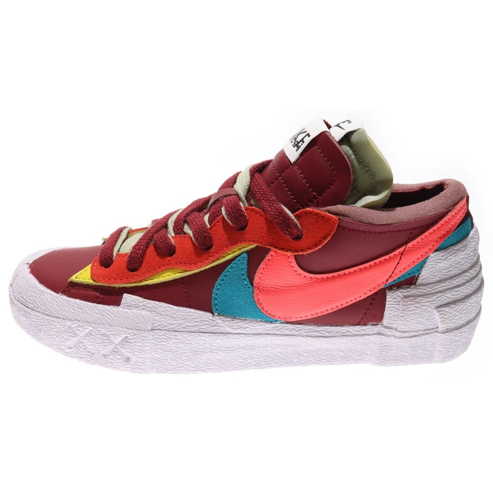 NIKE(ナイキ) ×sacai ×KAWS BLAZER LOW TEAM RED DM7901-600 サカイ カウズ ブレーザー チームレッド ローカットスニーカー マルチ レディース US6/24.0cm