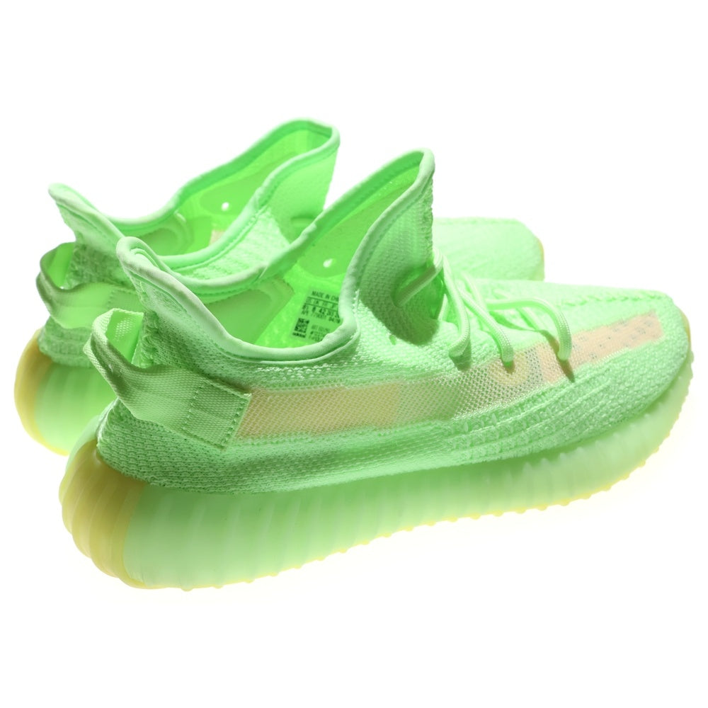 adidas(アディダス) YEEZY BOOST 350 V2 GLOW IN THE DARK EG5293 イージー ブースト グロー イン ザ ダーク ローカットスニーカー グリーン US8.5/26.5cm
