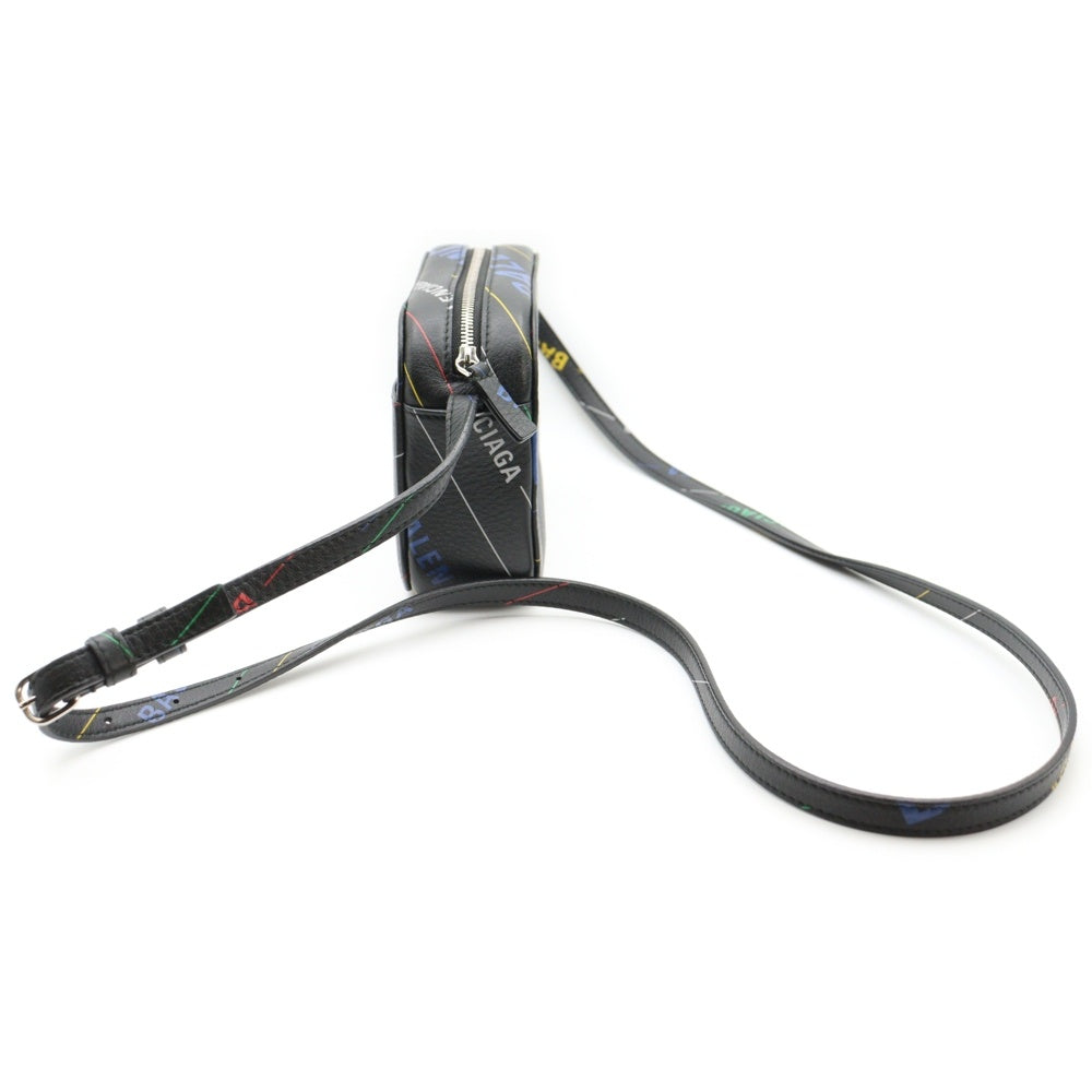 BALENCIAGA(バレンシアガ) エブリデイ カメラバッグ ショルダーバッグ XS 552372 ブラック/マルチ