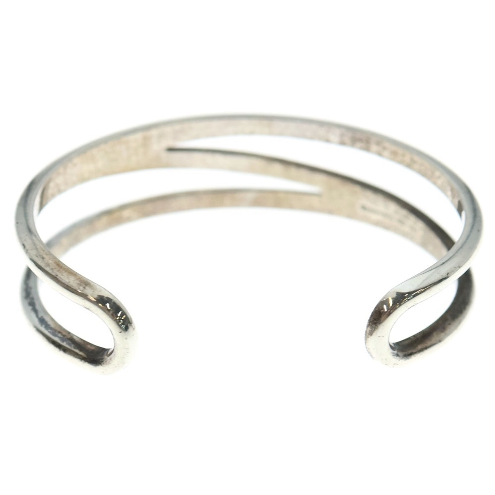 TIFFANY & Co.(ティファニー) ダイアゴナル ウェーブバングル シルバー