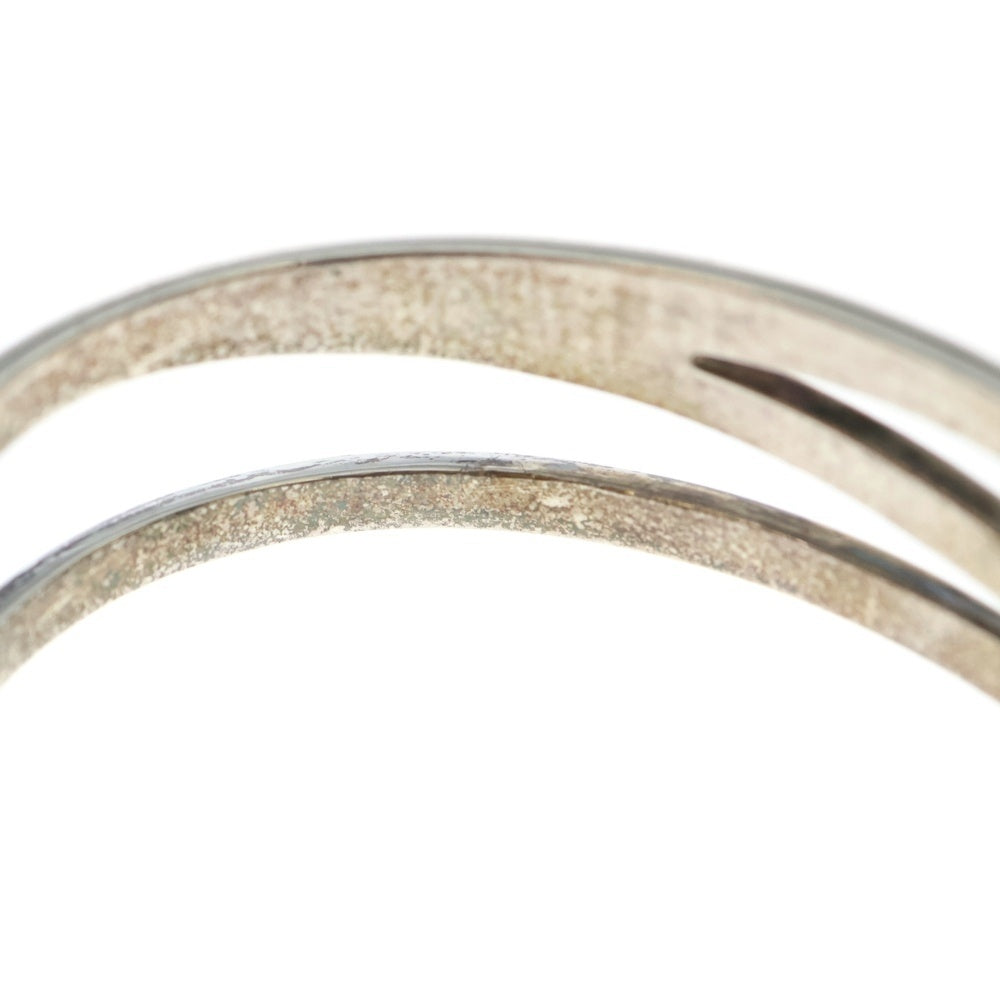 TIFFANY & Co.(ティファニー) ダイアゴナル ウェーブバングル シルバー