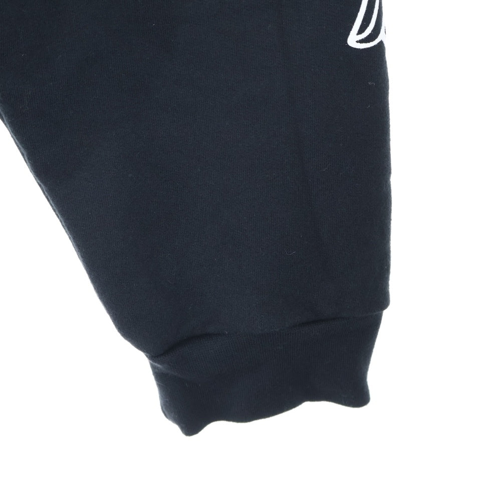 CHROME HEARTS(クロムハーツ) HORSESHOE PULLOVER HOODIE ホースシュープリント アームフローラル スウェットプルオーバーパーカー ブラック