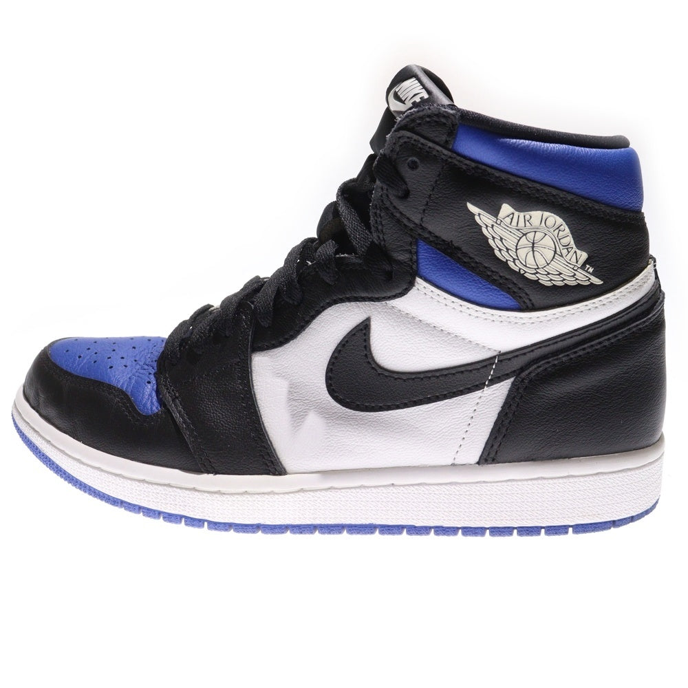 NIKE(ナイキ) AIR JORDAN1 RETRO HIGH OG ROYAL TOE 555088‐041 エアジョーダン ロイヤルトゥ ハイカットスニーカー ブルー/ホワイト US9/27.0cm
