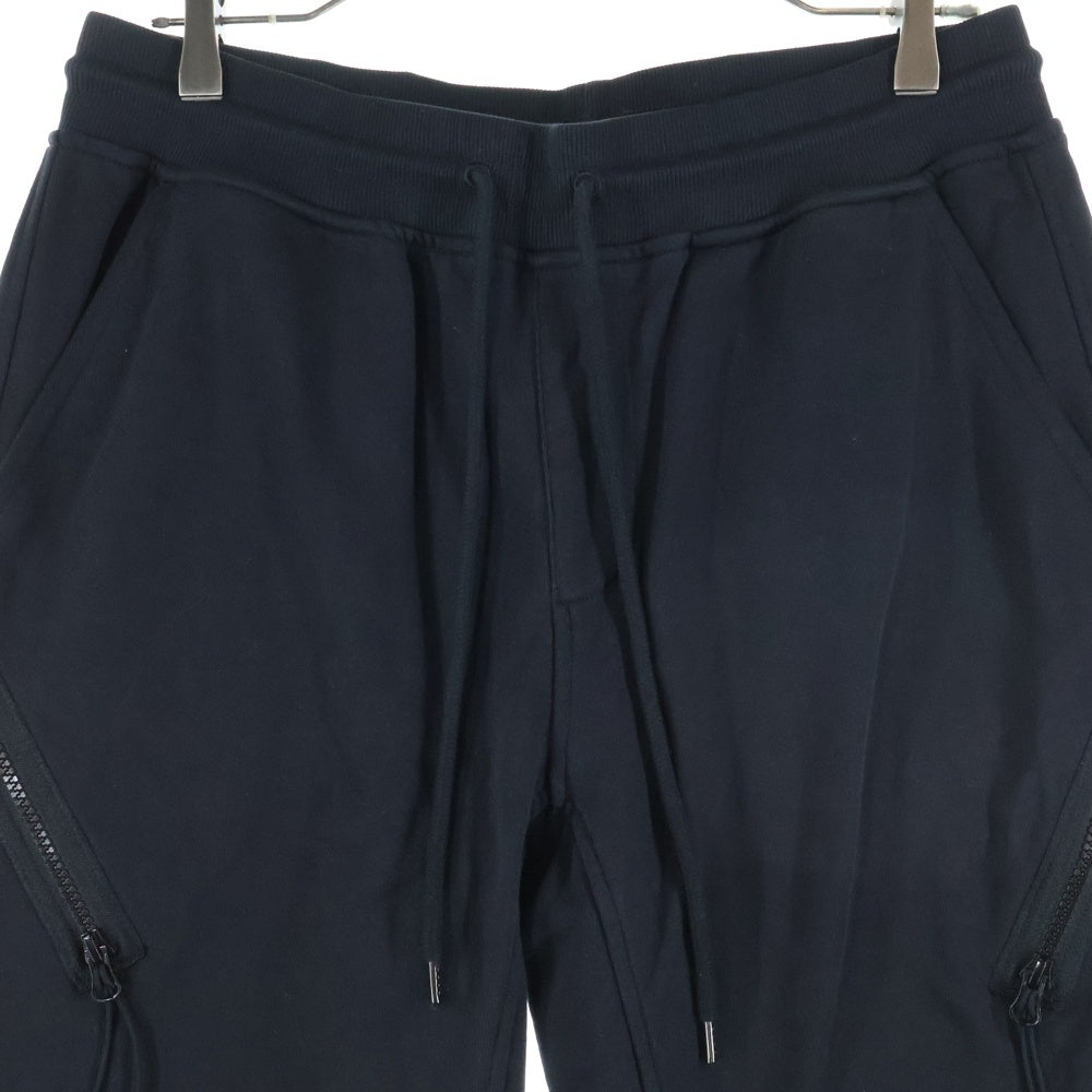 C.P. Company(シーピーカンパニー) Diagonal Fleece Lens Sweat Shorts 08CMSB177A スウェットショーツ ハーフパンツ ブラック