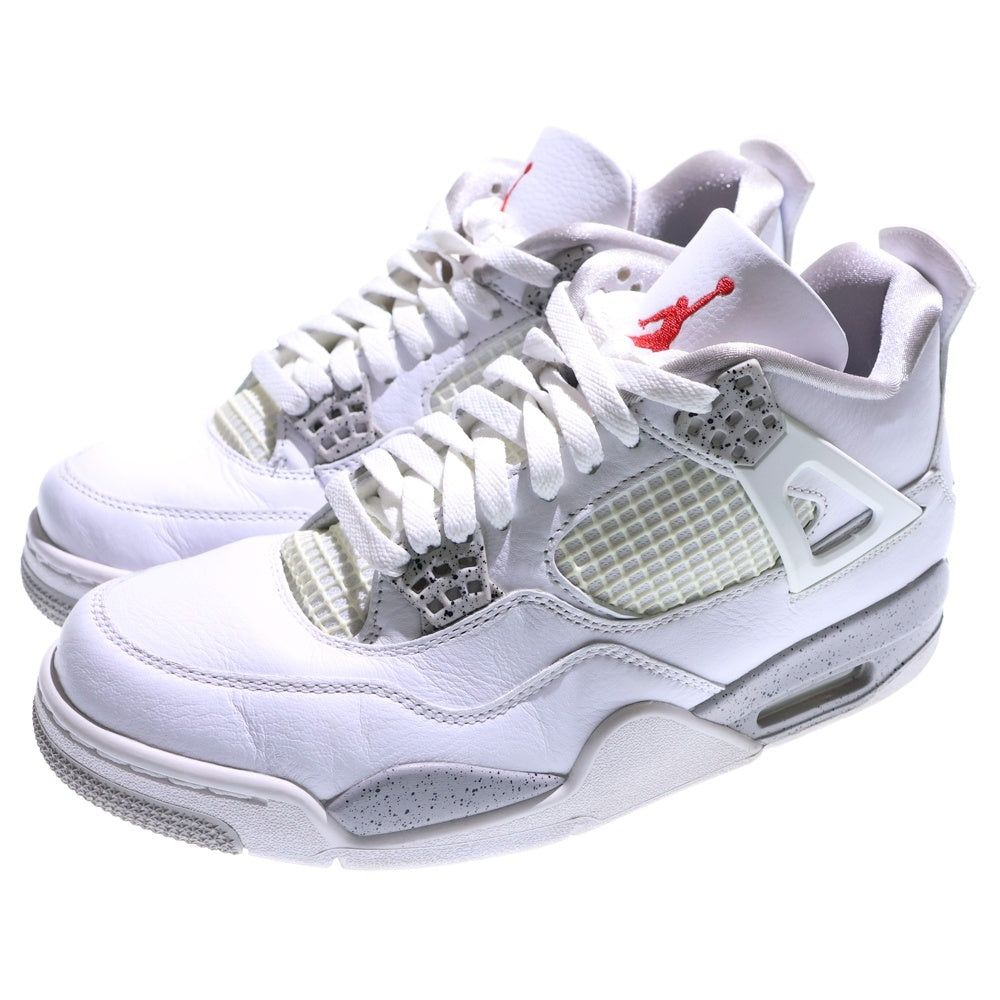 NIKE(ナイキ) AIR JORDAN4 RETRO CT8527-100 エアジョーダン 4 レトロ ハイカットスニーカー シューズ ホワイト US9/27.0cm