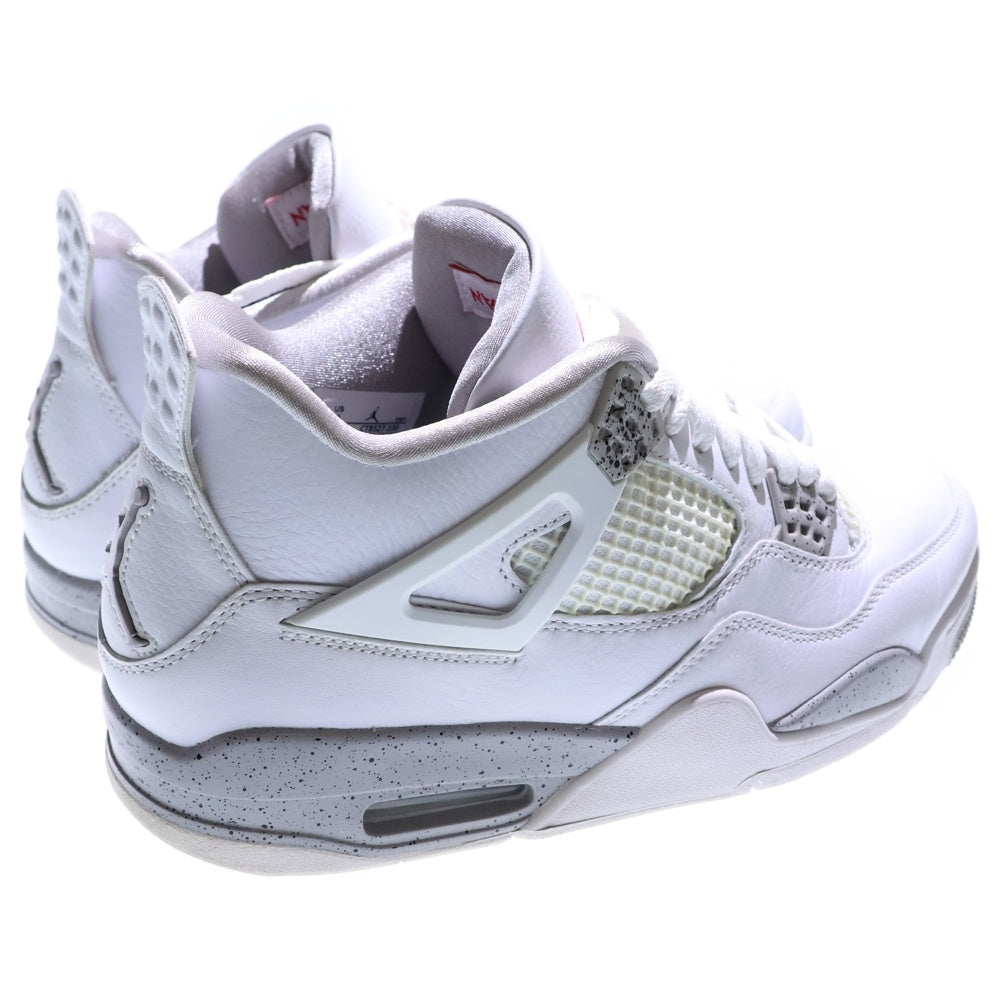 NIKE(ナイキ) AIR JORDAN4 RETRO CT8527-100 エアジョーダン 4 レトロ ハイカットスニーカー シューズ ホワイト US9/27.0cm