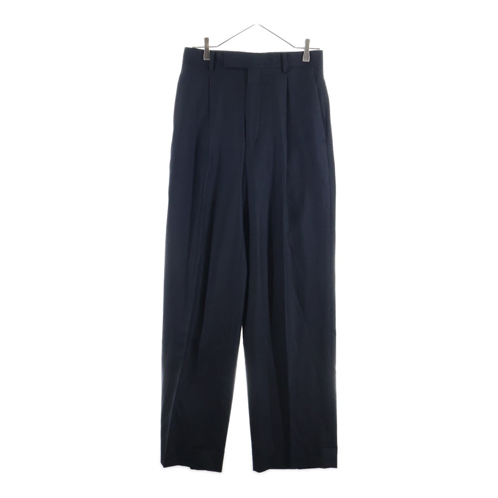 AURALEE(オーラリー) SUPER LIGHT WOOL SLACKS A24AP05OS ウール スラックスパンツ ブラック