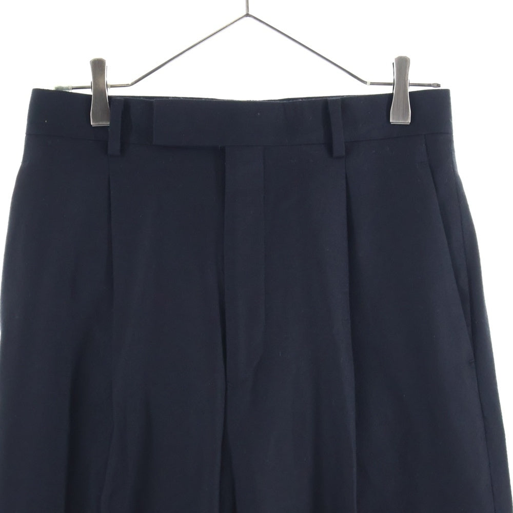 AURALEE(オーラリー) SUPER LIGHT WOOL SLACKS A24AP05OS ウール スラックスパンツ ブラック