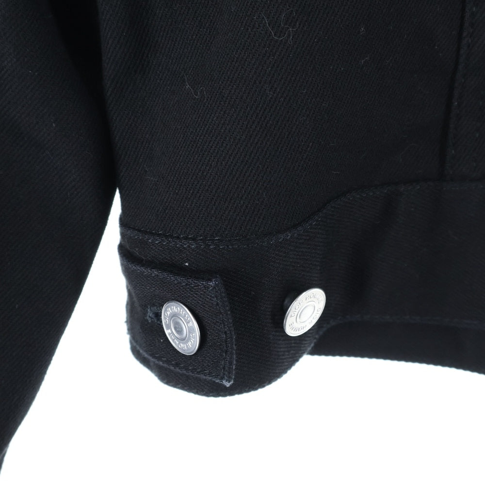 Dior HOMME(ディオールオム) ×KAWS 19SS Bee刺繍 トラッカーデニムジャケット 923C415W9493 ブラック