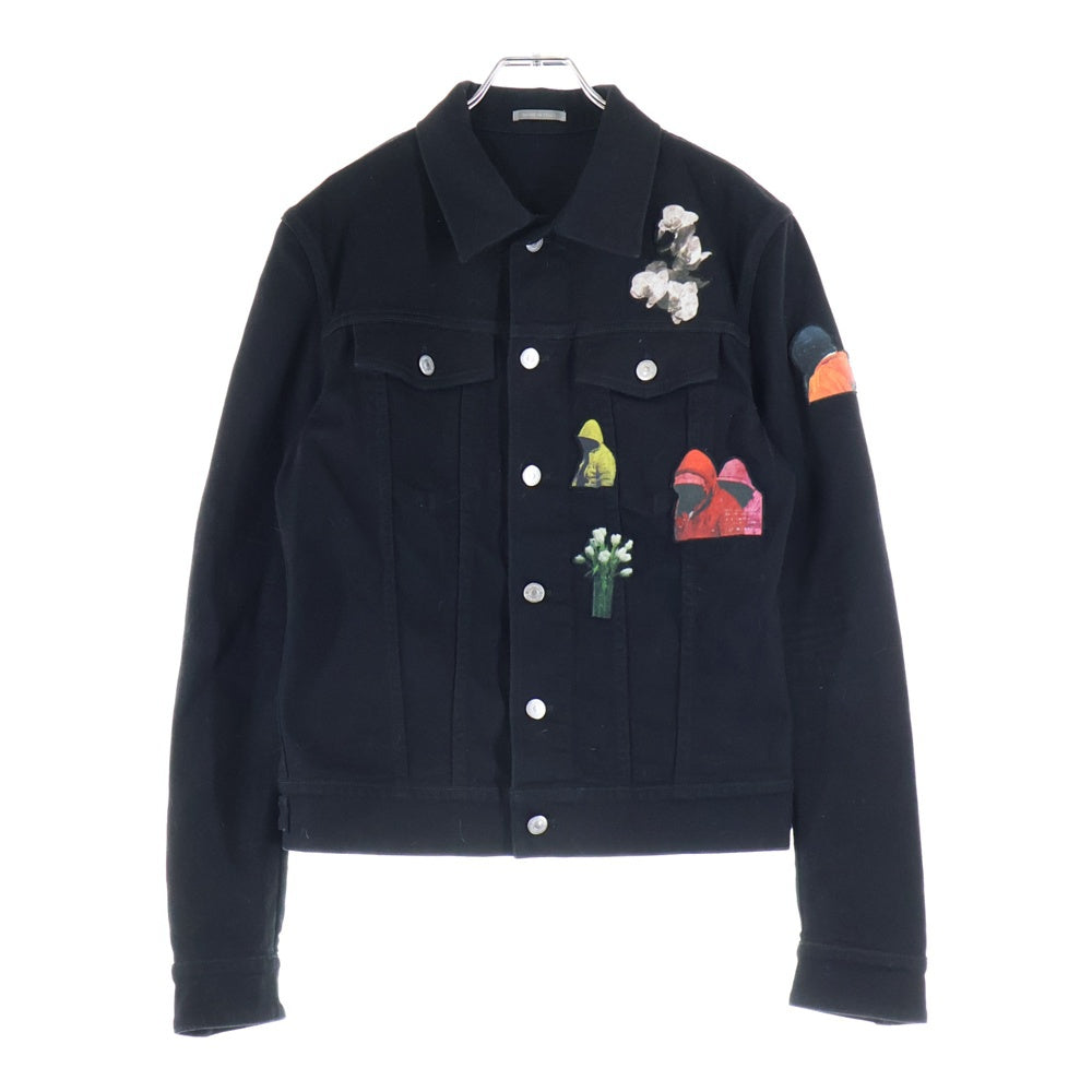 Dior HOMME(ディオールオム) 18SS フランソワパールデニムジャケット 863C414J4209 ブラック