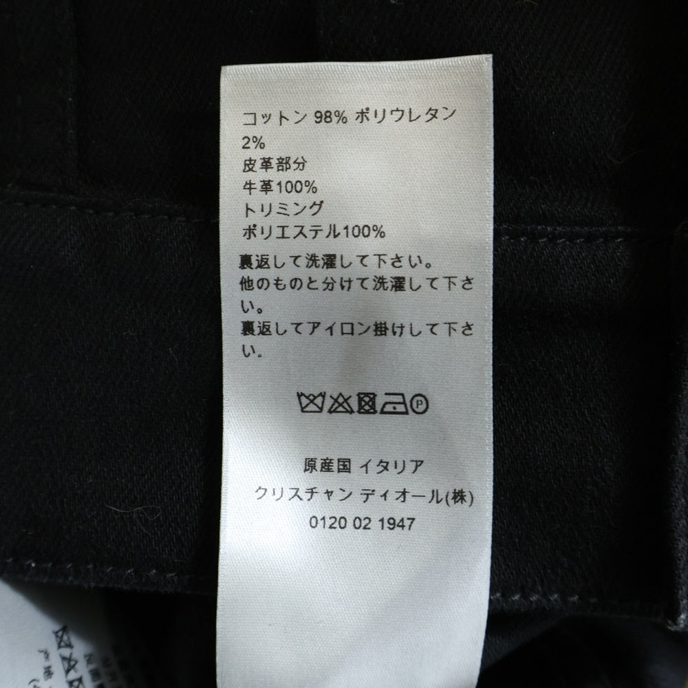 Dior HOMME(ディオールオム) 18SS フランソワパールデニムジャケット 863C414J4209 ブラック