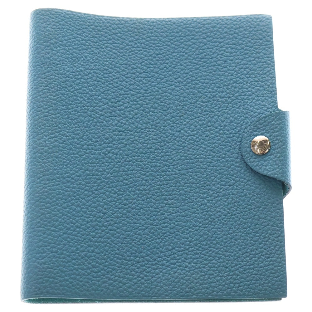 HERMES(エルメス) ユリスPM □R刻印 手帳カバー ケース ブルー