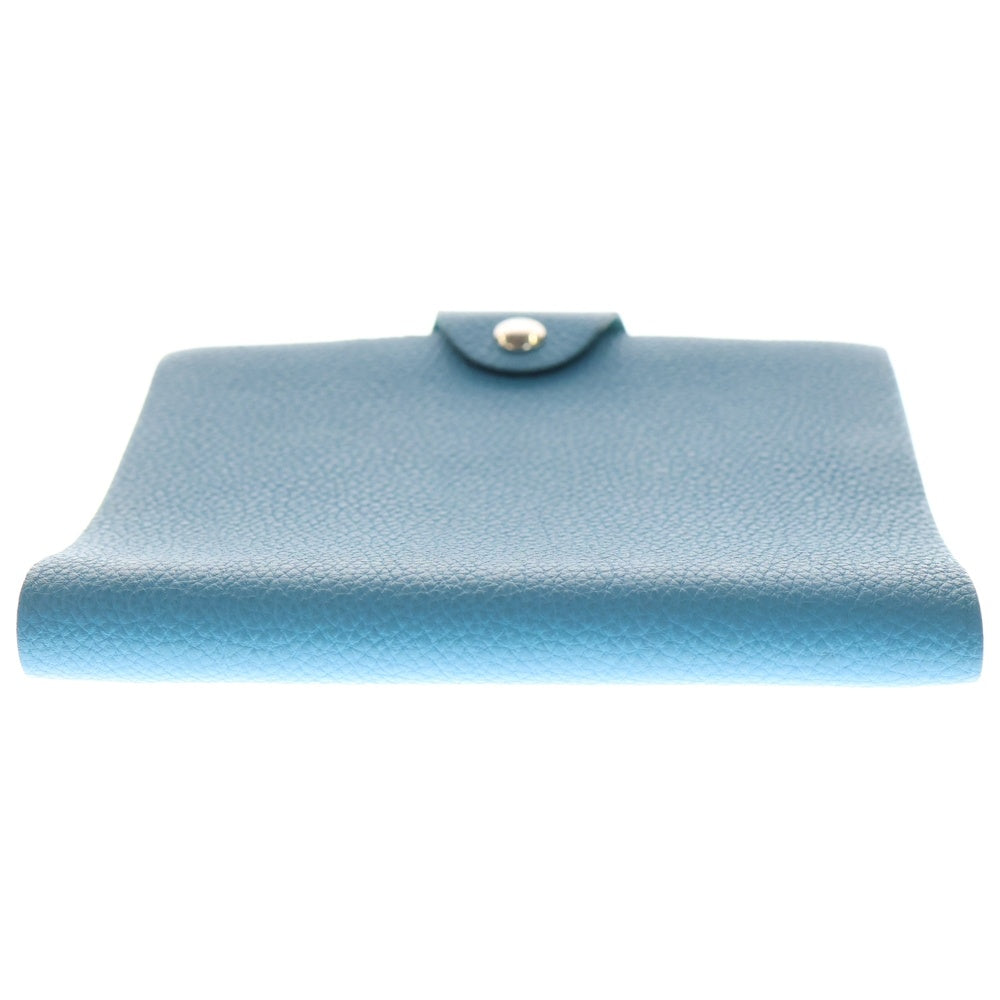 HERMES(エルメス) ユリスPM □R刻印 手帳カバー ケース ブルー