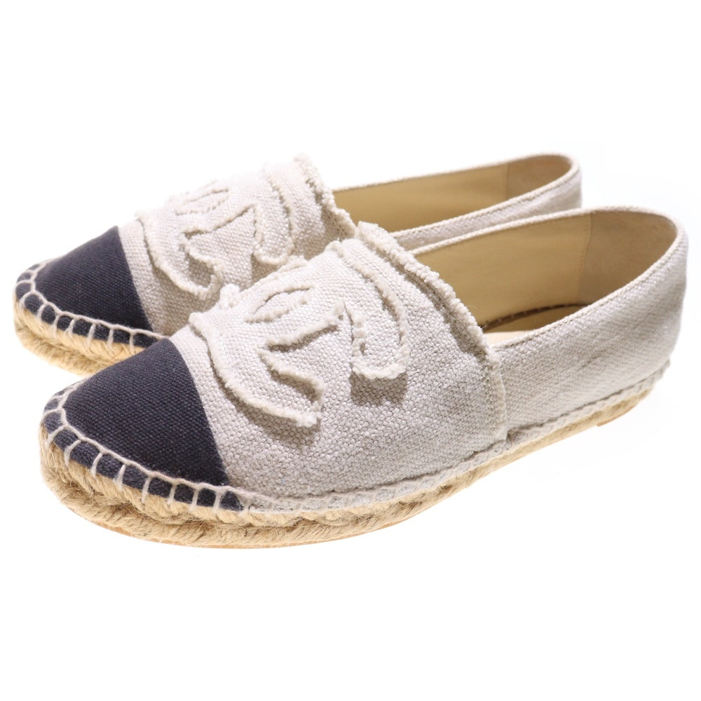 CHANEL(シャネル) ESPADRILLES エスパドリーユ ローカットシューズ G29762 ホワイト
