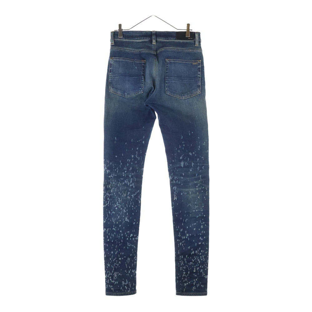 AMIRI(アミリ) ショットガン ダメージ加工 スキニー デニムパンツ インディゴ