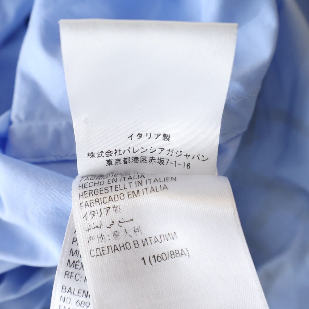 BALENCIAGA(バレンシアガ) 23SS グラフィティ オーバーサイズ 長袖シャツ ブルー 738843 TNM60