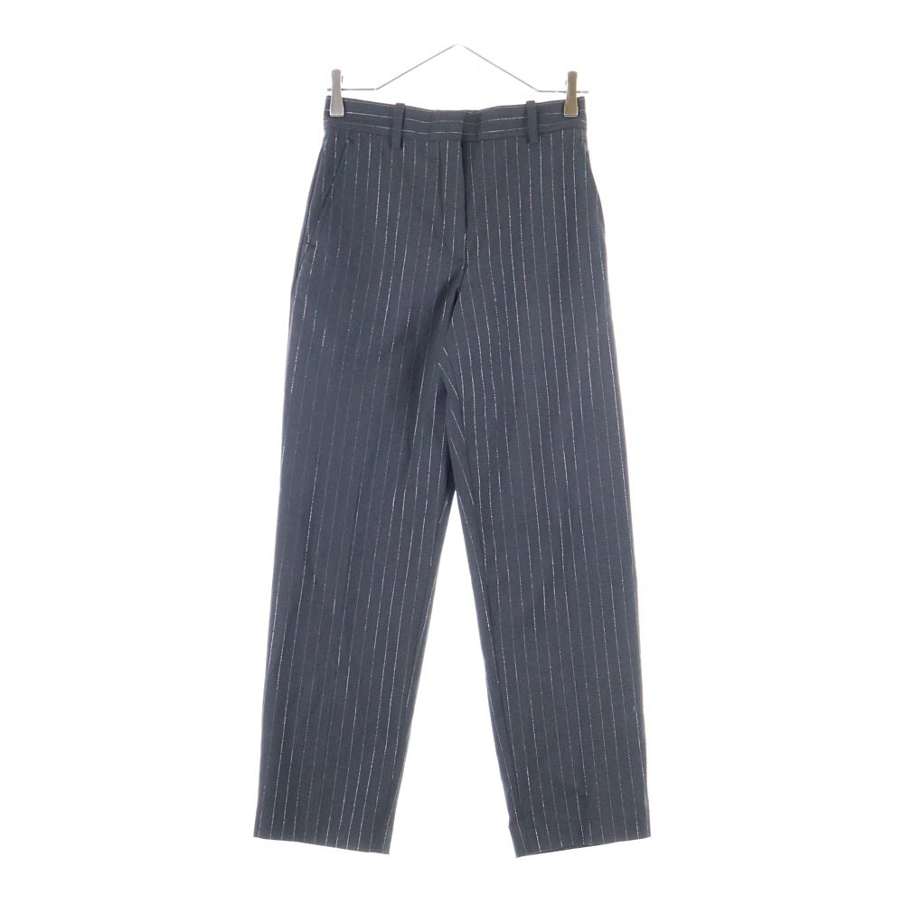 KENZO(ケンゾー) ジップフライ ストライプ スラックス ブラック