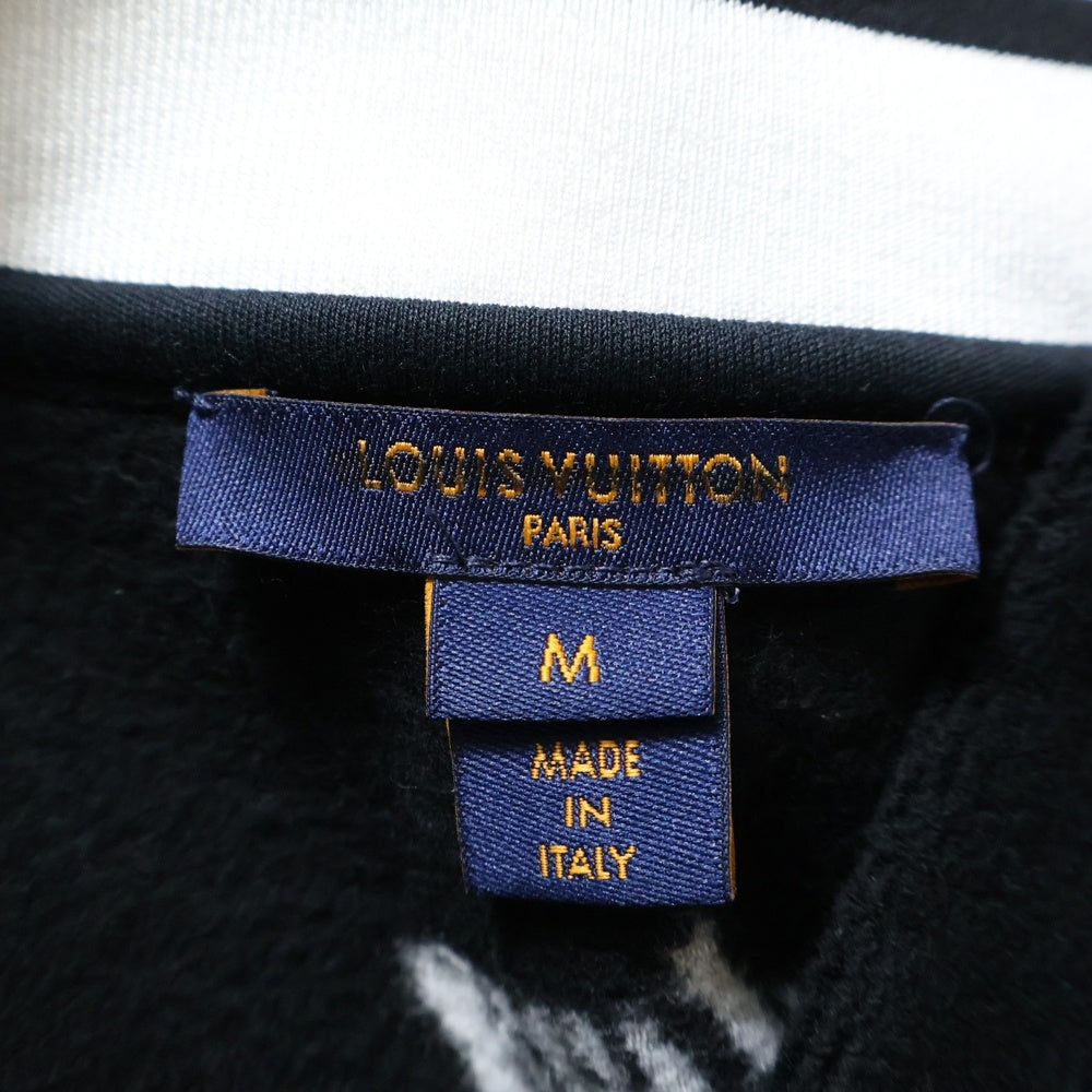 LOUIS VUITTON(ルイヴィトン) 22SS コットン ショートスリーブ ボンバージャケット ブラック レディース RW221W FG5 FMJA02