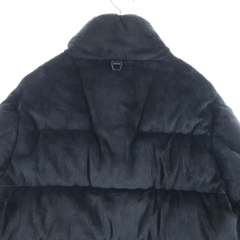 MONCLER(モンクレール) 22AW BOURDON H20931A00016 ボア ジップアップ ダウンジャケット ブラック レディース