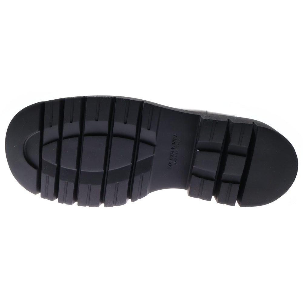 ま*ち様 ラグ チェルシーアンクルブーツ　ボッテガ　黒　ブラック BOTTEGA VENETA(ボッテガヴェネタ) ラグチェルシーアンクルブーツ