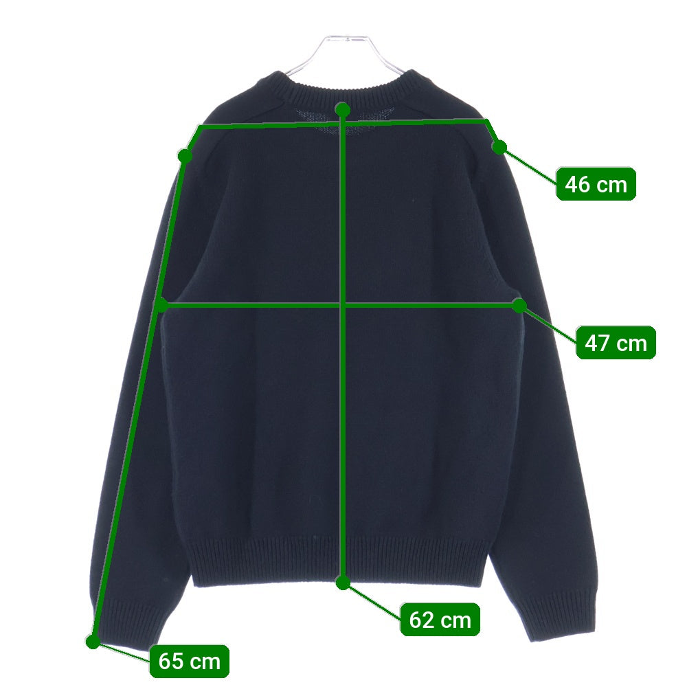 CELINE(セリーヌ) トリリンオフ カシミア クルーネック ニット 2AC85048T ブラック