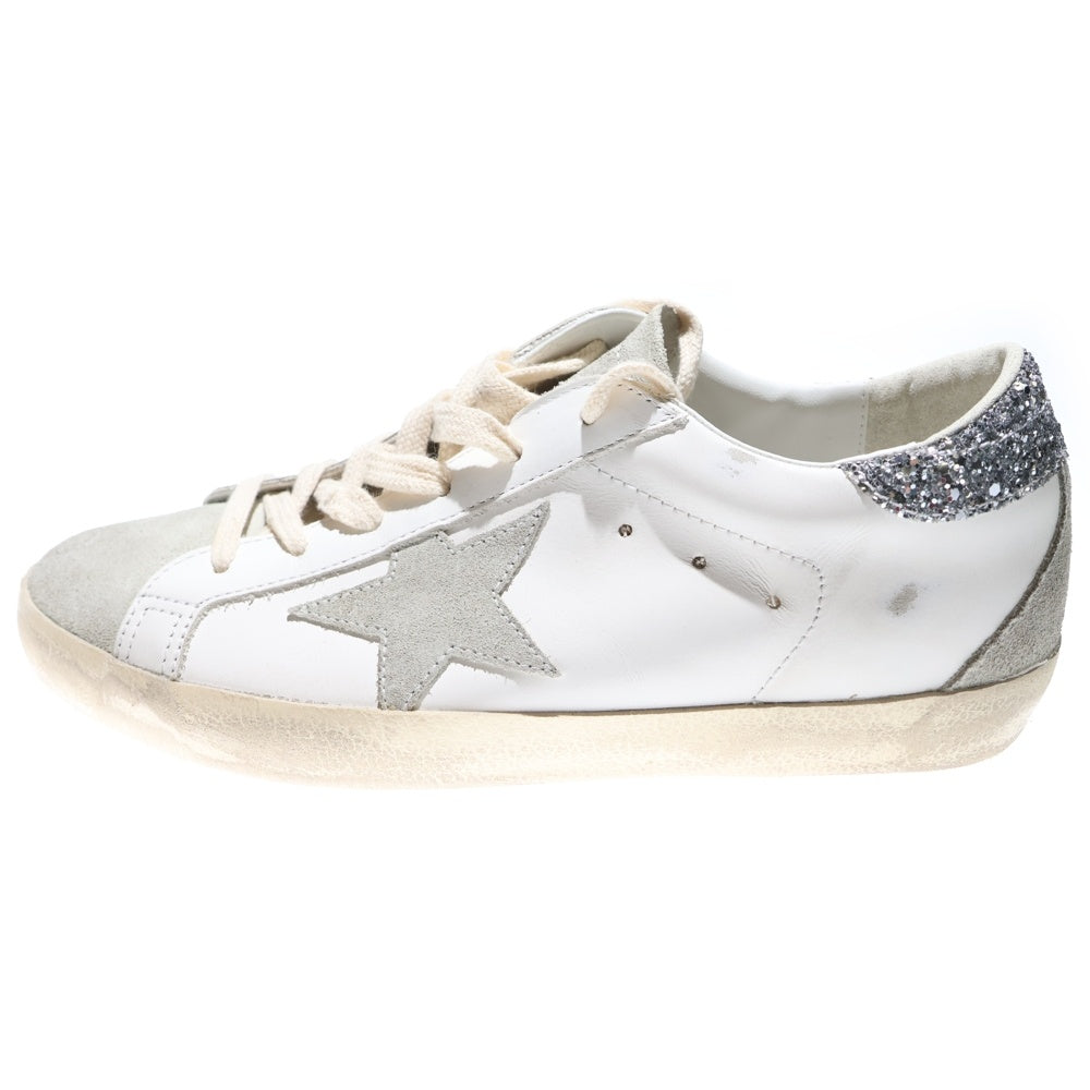 GOLDEN GOOSE DELUXE BRAND(ゴールデングースデラックスブランド) Superstar Classic With Spur スーパースター クラッシック ウィズ スパー GWF00102.F004712 レザー スニーカー ホワイト レディース