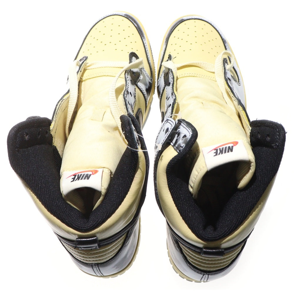 NIKE(ナイキ) DUNK HIGH 1985 SP BLACK ACID WASH DD9404-700 ダンクハイ ブラックアシッドウォッシュ ハイカットスニーカー イエロー US11/29.0cm