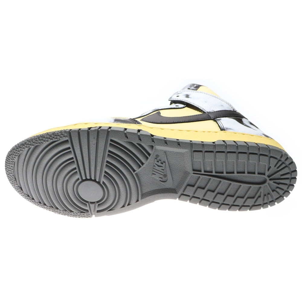 NIKE(ナイキ) DUNK HIGH 1985 SP BLACK ACID WASH DD9404-700 ダンクハイ ブラックアシッドウォッシュ ハイカットスニーカー イエロー US11/29.0cm