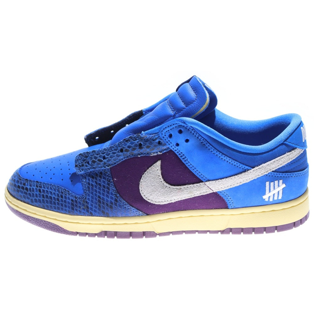 NIKE(ナイキ) ×UNDEFEATED DUNK LOW Royal DH6508-400 アンディフィーテッド ダンク ロイヤル ローカットスニーカー ブルー US11/29.0cm