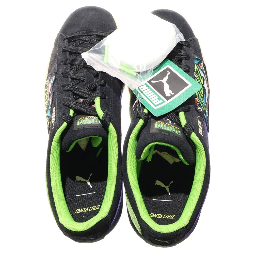 PUMA(プーマ) ×SANTA CRUZ SUEDE 381905-01 ×サンタクルーズ スウェード ローカットスニーカー ブラック US11/29.0cm