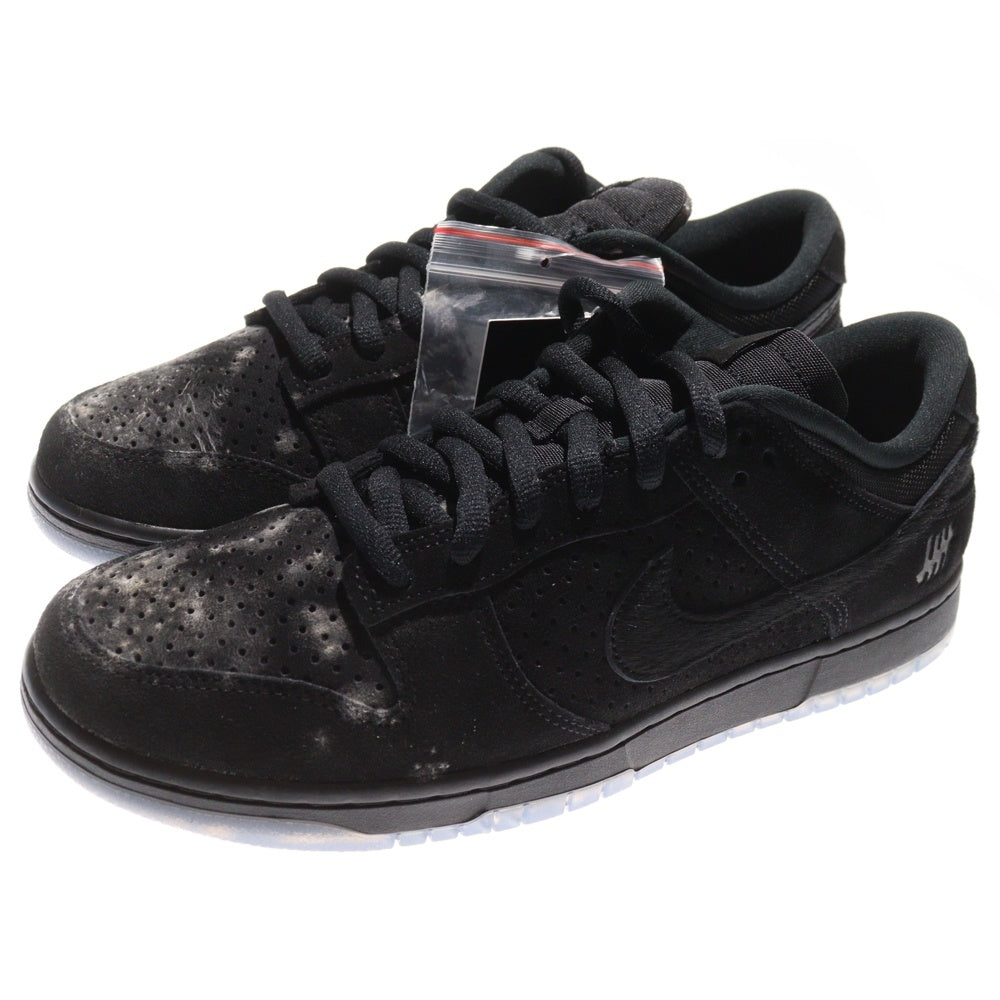NIKE(ナイキ) ×UNDEFEATED DUNK LOW SP 5 ON IT DO9329-001 アンディフィーテッド ダンク ファイブオンイット ローカットスニーカー ブラック US11/29.0cm