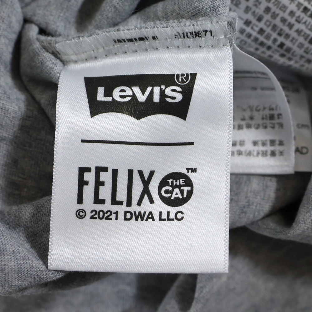 Levi's(リーバイス) フロントプリント半袖Tシャツ A1313-0000 グレー