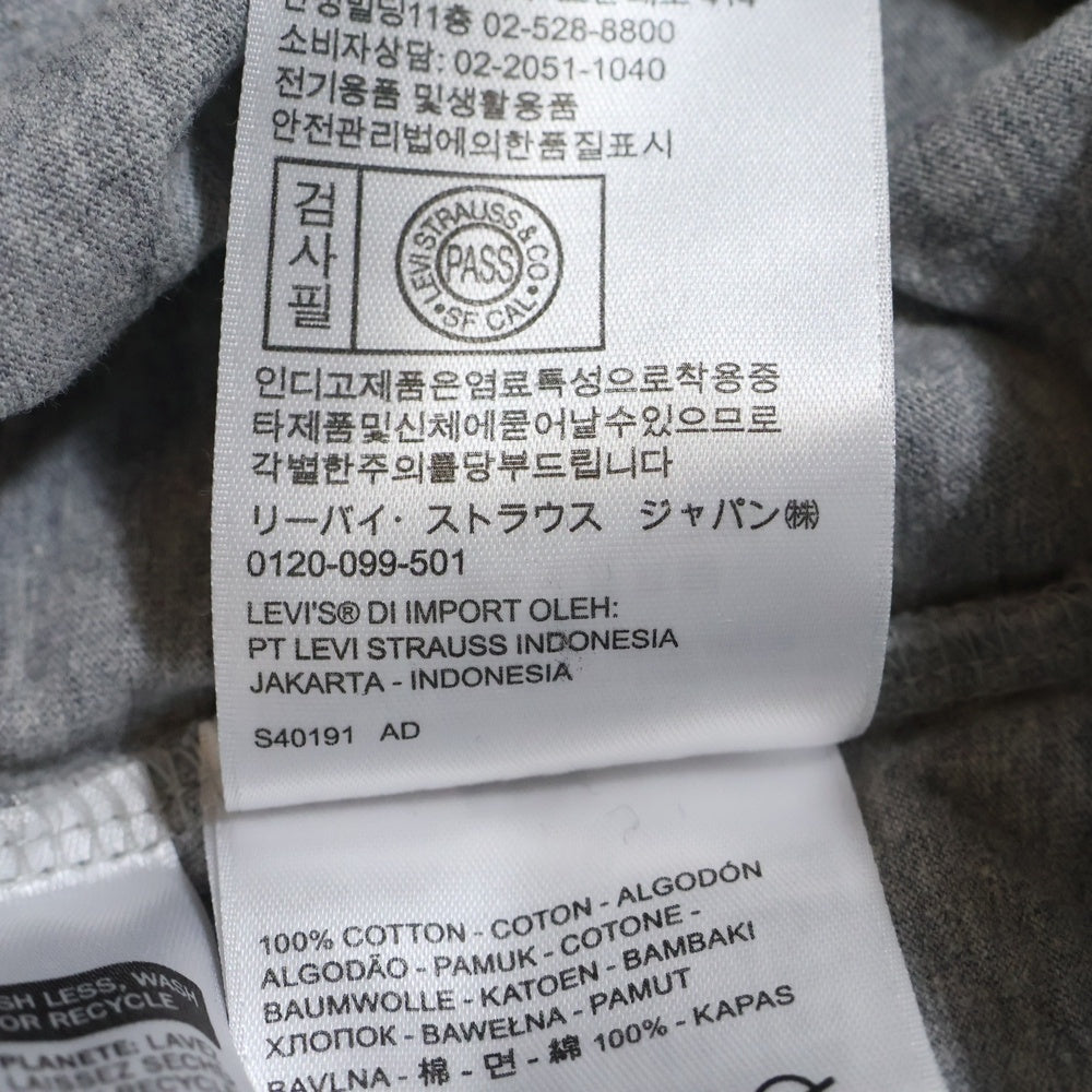 Levi's(リーバイス) フロントプリント半袖Tシャツ A1313-0000 グレー