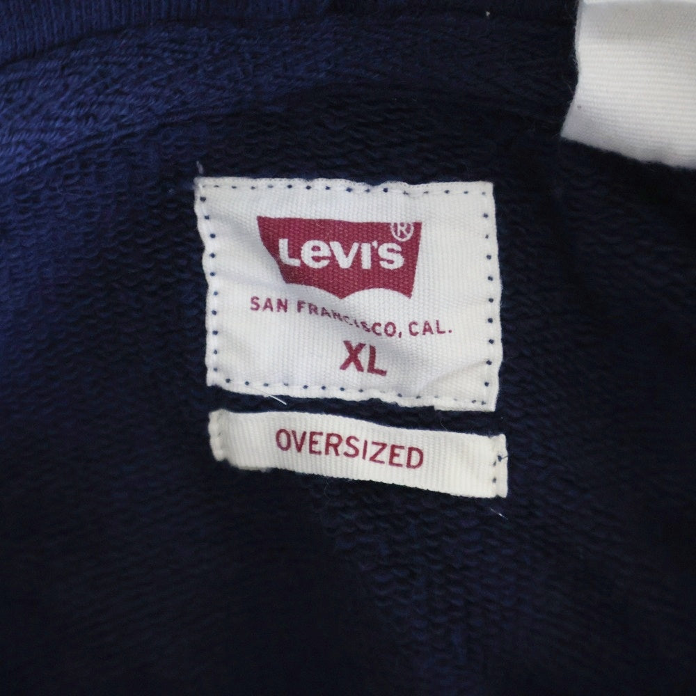 Levi's(リーバイス) フロント刺繍プルオーバーパーカー A20360001 ネイビー