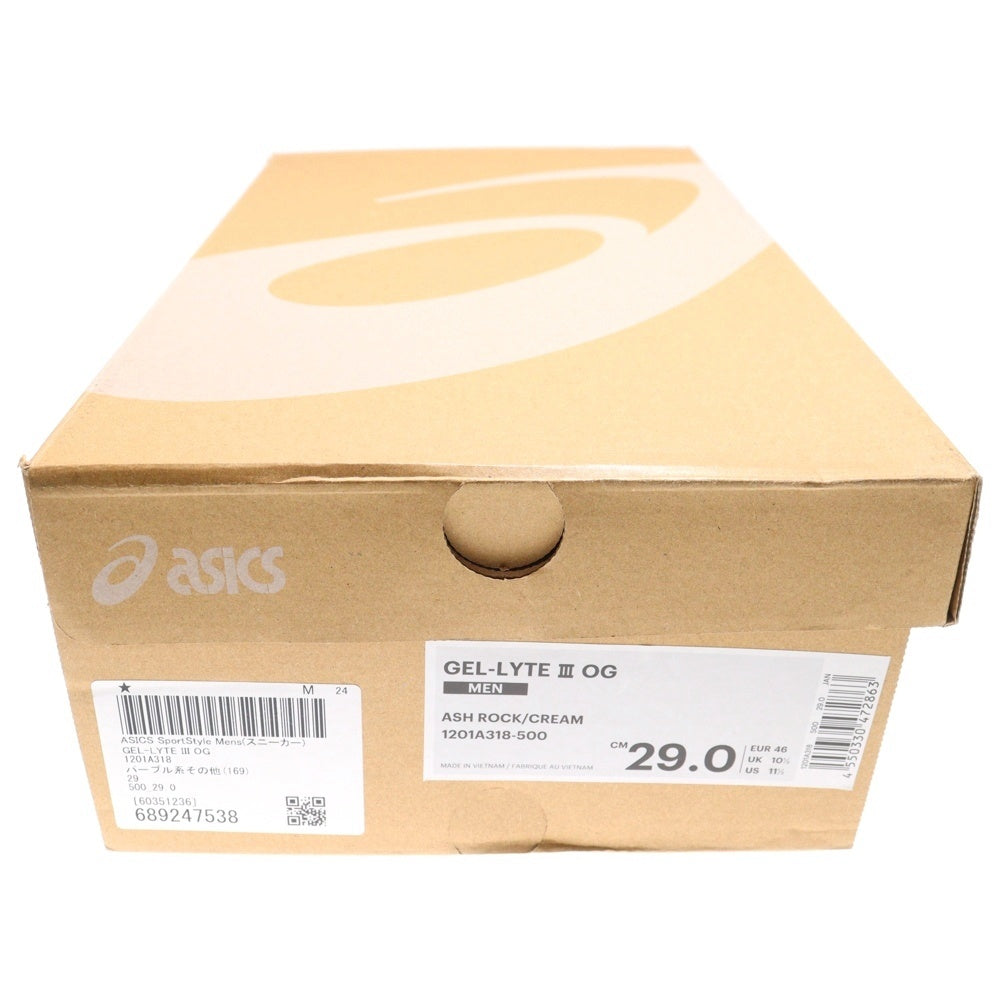 ASICS(アシックス) GEL-LYTE 3 OG ローカットスニーカー 1201A318-500 US11/29.0cm パープル