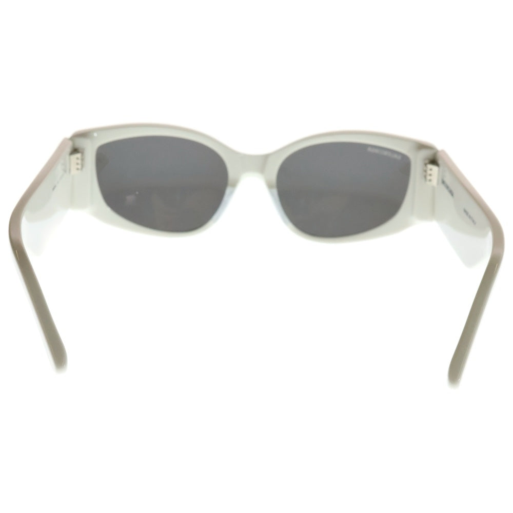 BALENCIAGA(バレンシアガ) ロゴ サングラス 眼鏡 BB0258S ホワイト レディース