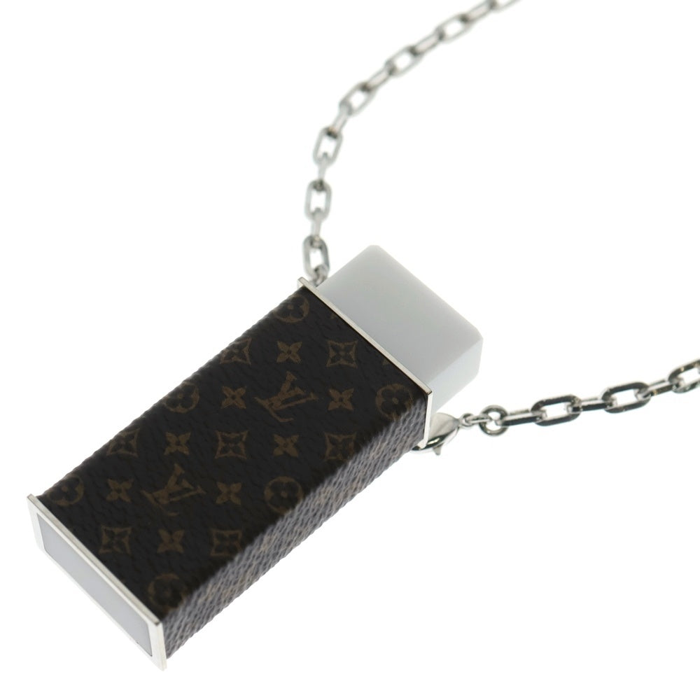 LOUIS VUITTON(ルイヴィトン) LV Rubber MP3152 モノグラム LV ラバーペンダントネックレス ブラウン