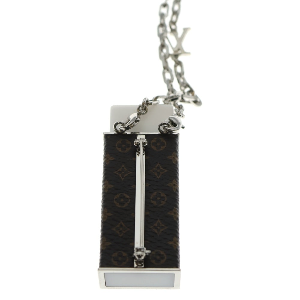 LOUIS VUITTON ルイヴィトン LV Rubber MP3152 モノグラム LV ラバーペンダントネックレス ブラウン LOUIS VUITTON(ルイヴィトン) LV Rubber MP3152 モノグラム LV ラバー