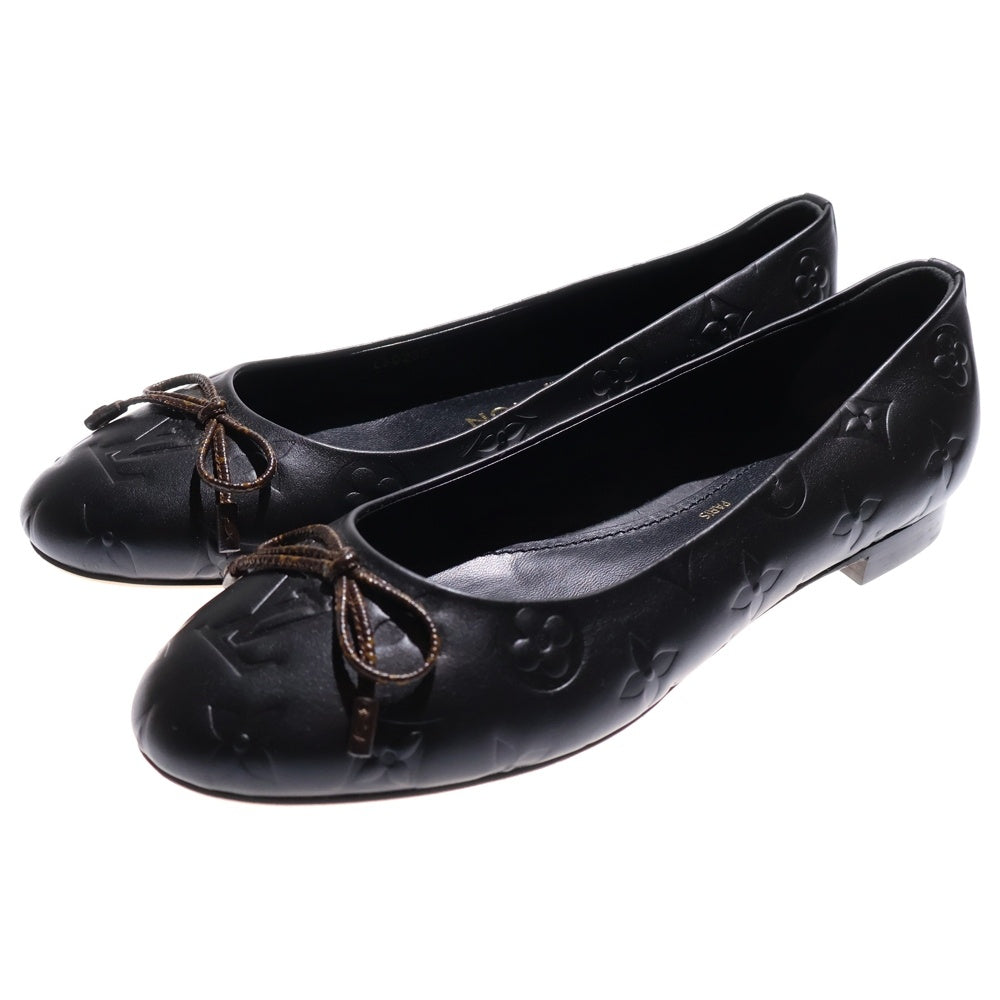 LOUIS VUITTON(ルイヴィトン) ニーナ ラインモノグラムパンプス ブラック