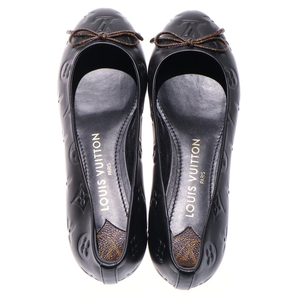 LOUIS VUITTON(ルイヴィトン) ニーナ ラインモノグラムパンプス ブラック