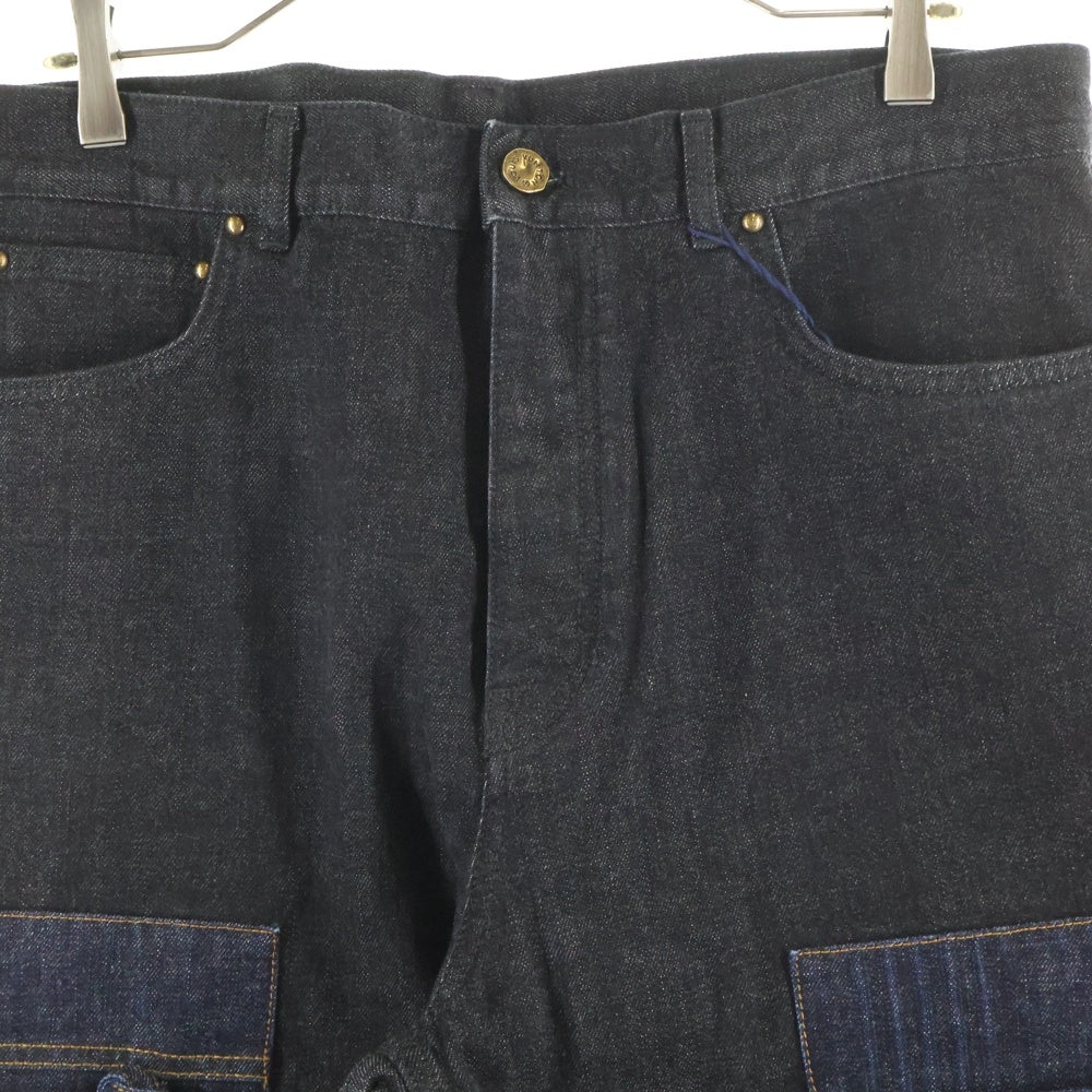 LOUIS VUITTON(ルイヴィトン) 22AW Karakoram Denim Trousers RM222V NS9 HND05W カラコラムデニムパンツ ネイビー