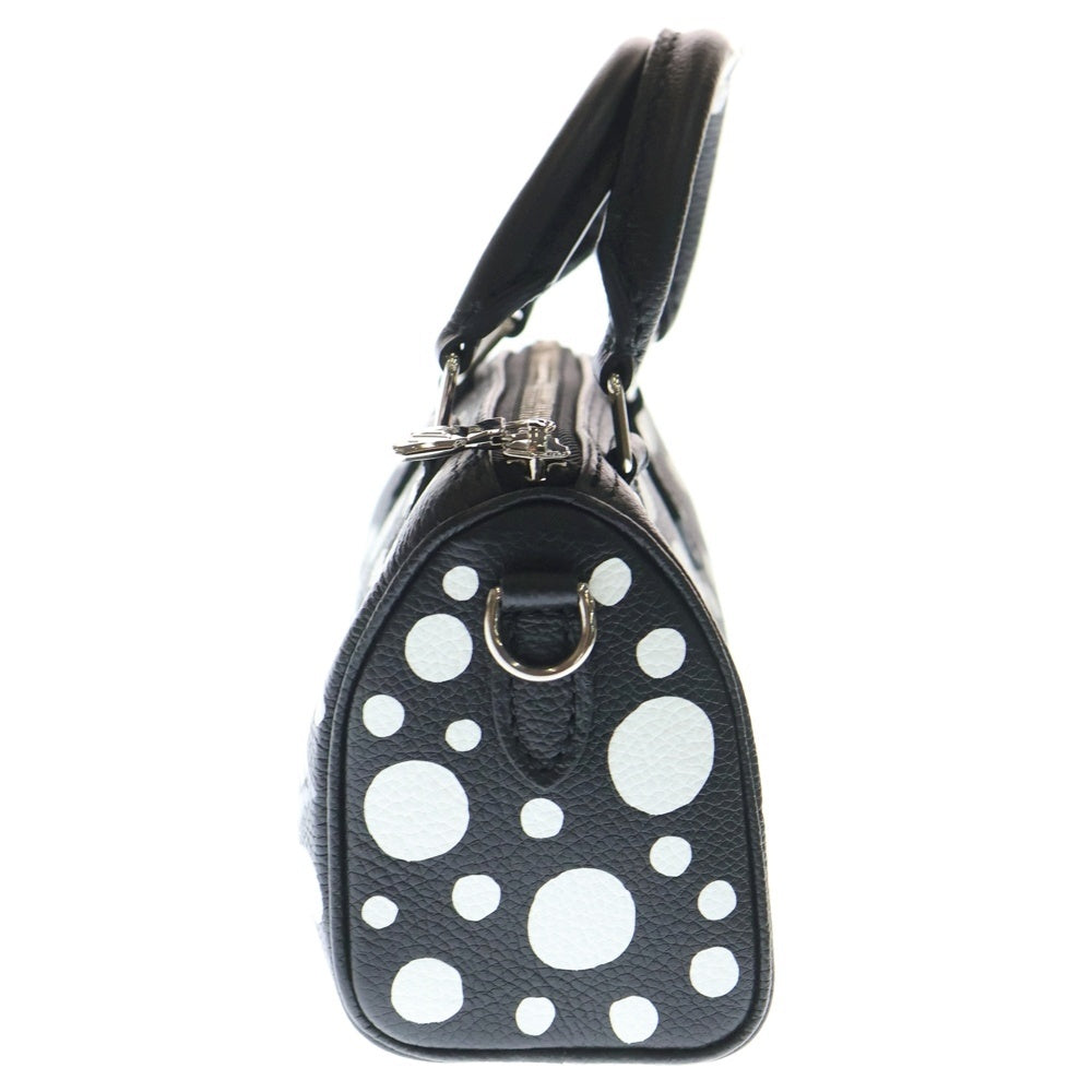 LOUIS VUITTON(ルイヴィトン) ×YK Nano Speedy 2way Hand Bag M81910 ×草間彌生 ナノ スピーディー 2WAYハンドバッグ ブラック/ホワイト レディース