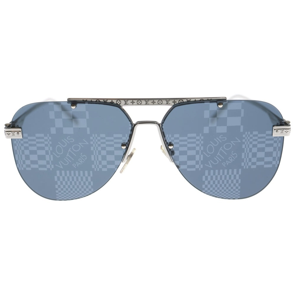 LOUIS VUITTON(ルイヴィトン) LV Ash Sunglasses Z1441W LVアッシュサングラス シルバー/ブラック