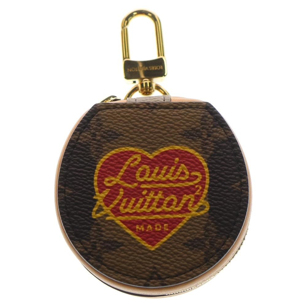 LOUIS VUITTON(ルイヴィトン) ×NIGO ニゴ モノグラムストライプ エテュイイヤホンケース GI0716 ブラウン