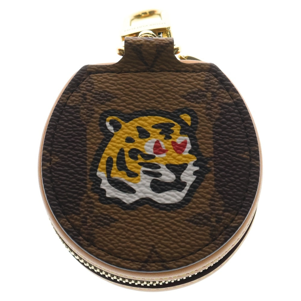 LOUIS VUITTON(ルイヴィトン) ×NIGO ニゴ モノグラムストライプ エテュイイヤホンケース GI0716 ブラウン