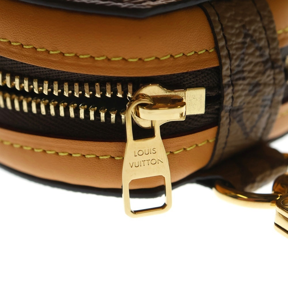 LOUIS VUITTON(ルイヴィトン) ×NIGO ニゴ モノグラムストライプ エテュイイヤホンケース GI0716 ブラウン