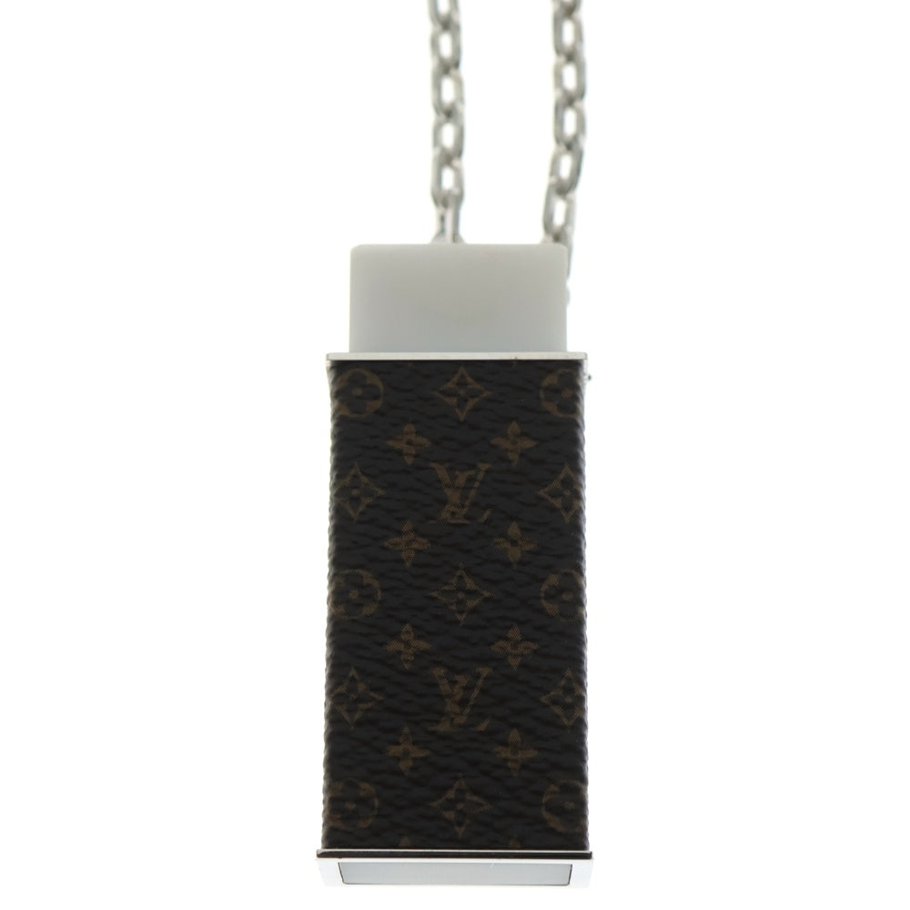 LOUIS VUITTON(ルイヴィトン) LV Rubber MP3152 モノグラム LV ラバーペンダントネックレス ブラウン