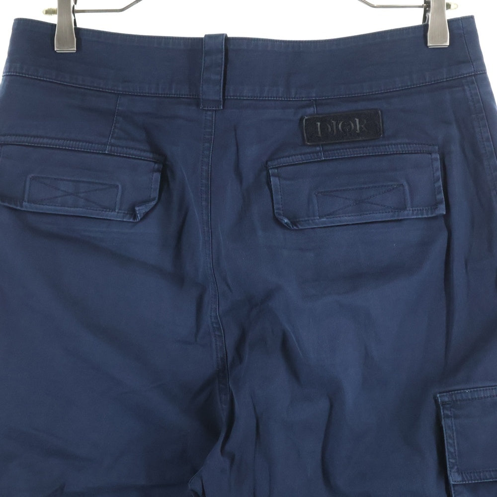 DIOR(ディオール) 20SS Stretch Cargo Long Pants 013C122A3866 ストレッチカーゴパンツ ネイビー