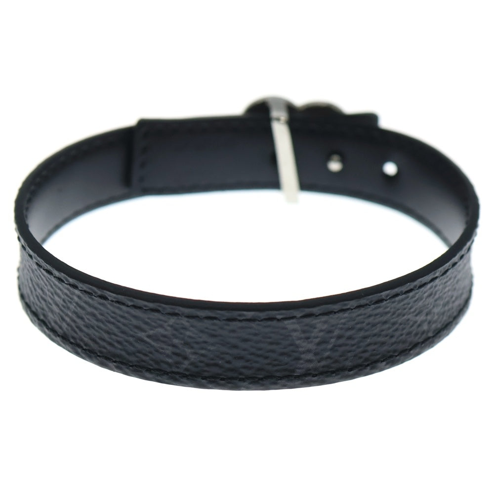 LOUIS VUITTON(ルイヴィトン) LV Heart Reversible Bracelet M8041 LVハート モノグラムリバーシブルレザーブレスレット ブラック