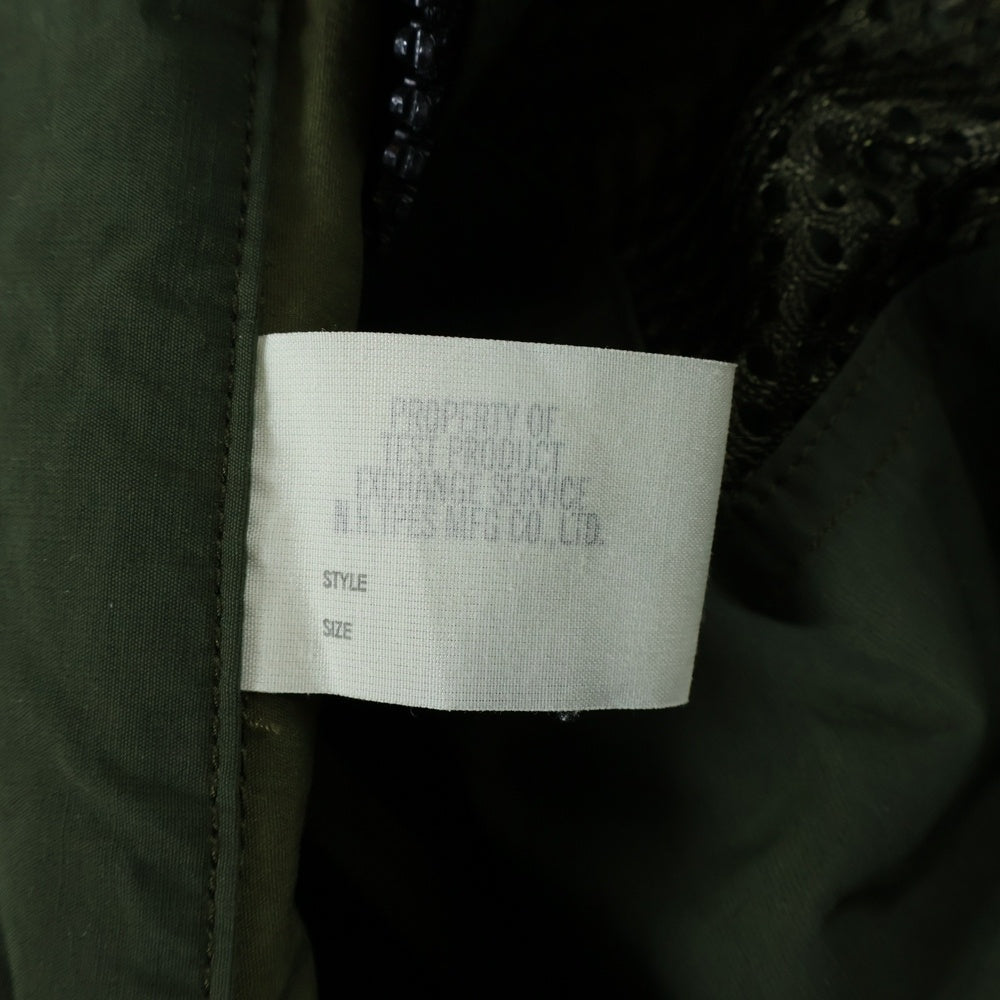N.HOOLYWOOD(エヌハリウッド) 19AW TEST PRODUCT EXCHANGE SERVICE 爆弾処理班 オーバーサイズコート 992-C001-062 カーキ